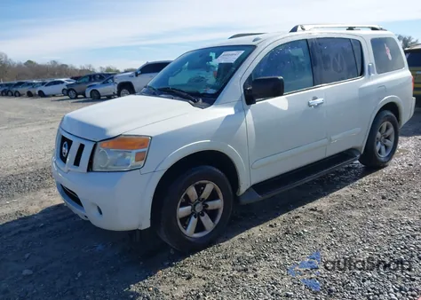 2013 Nissan Armada Sv from USA, damaged, VIN 5N1BA0ND4DN605161